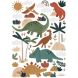Stickervel A3 (29,7 X 42 cm) - Great Dinosaurs Mix - Lilipinso