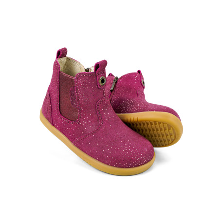 Schoenen I Walk Jodhpur Boysenberry Starburst - Bobux