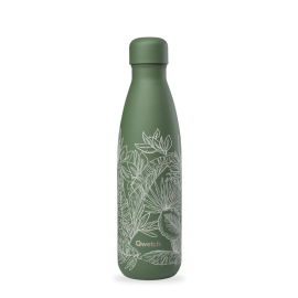 Isolerende RVS Fles Evergreen Jungle 500ml - Qwetch