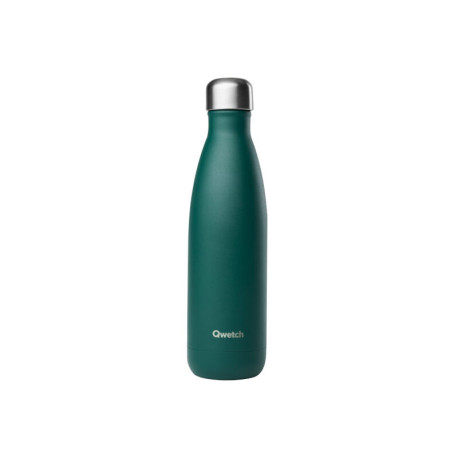 Isoleerfles - Mat - Smaragdgroen - 1000ml - Qwetch