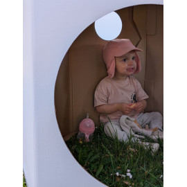 Paperpod - Witte kartonnen hut