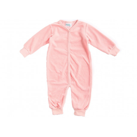 pyjama bébé en velours rose pyjama bébé en velours rose