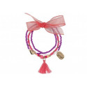 lieve set roze armbandjes 'Amelie'*