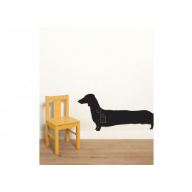 Schoolbord muursticker - Long Dog Larry