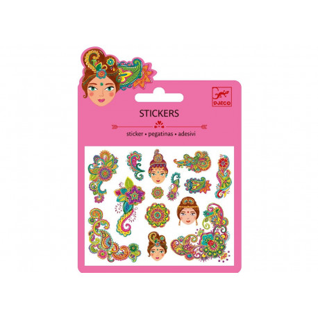 Setje glitter stickers - India Setje glitter stickers - India