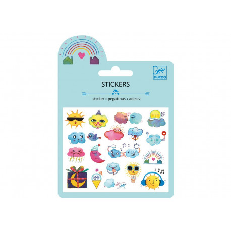 setje puffy stickers 'weerbericht' setje puffy stickers 'weerbericht'