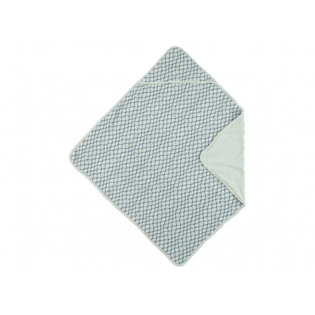 hip omslagdoek zand/blauw hip omslagdoek zand/blauw
