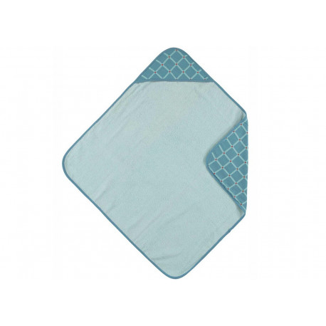 Knus geruite badcape - Blue Knus geruite badcape - Blue