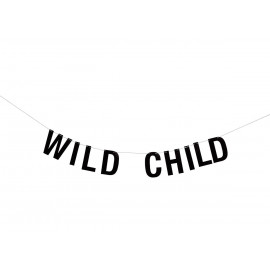 Letterbanner - Wild child