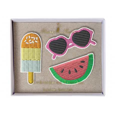 Stralend setje 'Summertime' broches Stralend setje 'Summertime' broches