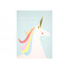 Set van 2 posters - Rainbow & unicorns