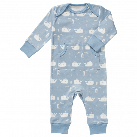 pyjama 'Whale' uit organisch katoen