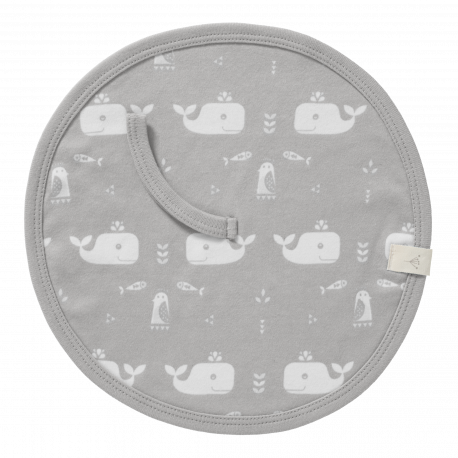 speendoekje Whale 'dawn grey' speendoekje Whale 'dawn grey'