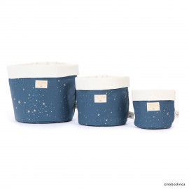 panda small mandje gold stella-night blue