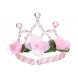 kroon Catherina roze-zilver
