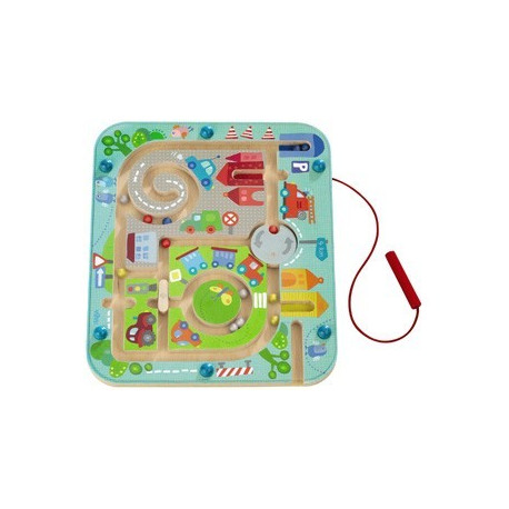 jeu magnétique 'ville labyrinthe'