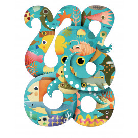 fantastische puzzel Puzz'Art Octopus (350pc)