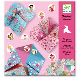 bijzonder mooie origami-orakel knutselset
