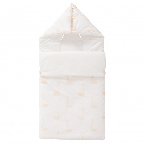 reisslaapzak - swan pale peach reisslaapzak - swan pale peach