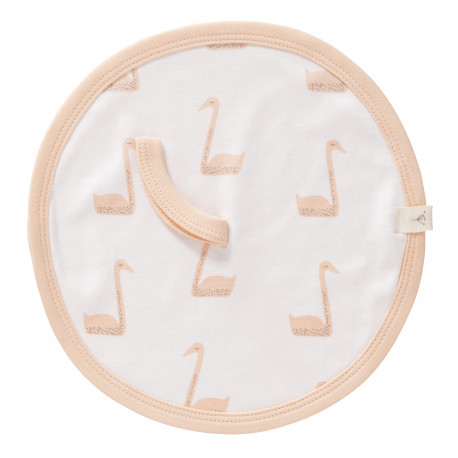speendoekje - swan pale peach speendoekje - swan pale peach