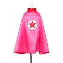 Roze superhelden verkleedcape - Petra