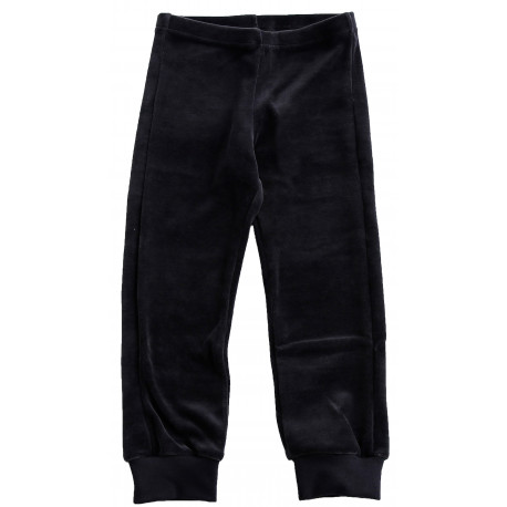 broek in velours - marinegrijs broek in velours - marinegrijs