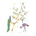 Reuze grote sticker - With the birds