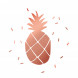funky muursticker 'Pina Colada'