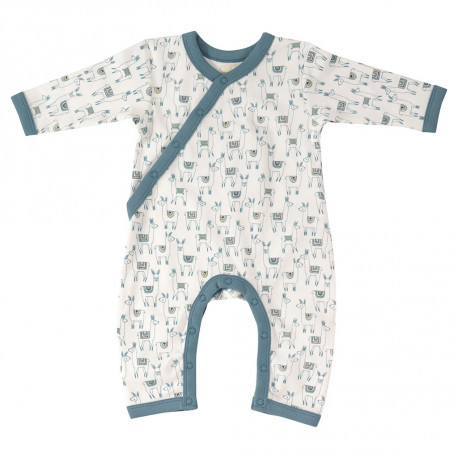pyjama in biokatoen met lama's pyjama in biokatoen met lama's