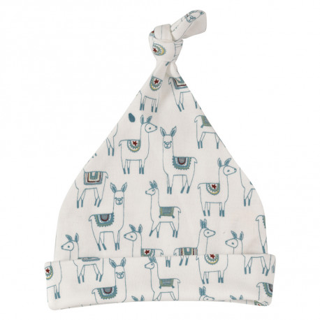 babymutsje met lama's babymutsje met lama's