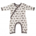 Fijne pyjama in biokatoen met zebra's