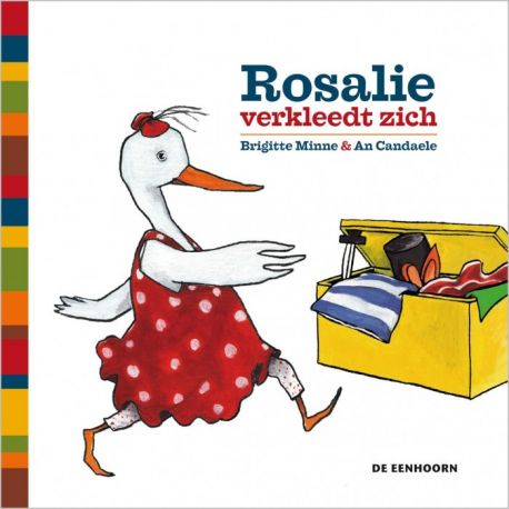 interactief kartonboekje 'Rosalie verkleedt zich'