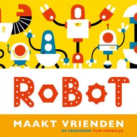 grafisch prentenboek 'Robot maakt vrienden'