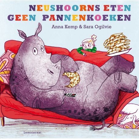 prentenboek 'Neushoorns eten geen pannenkoeken' prentenboek 'Neushoorns eten geen pannenkoeken'