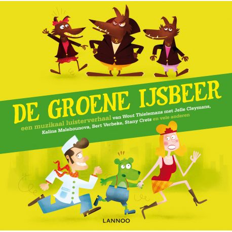 boek met CD 'de groene ijsbeer' boek met CD 'de groene ijsbeer'