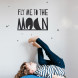 Fly me to the moon sticker