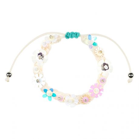 armband 'Flory - wit' armband 'Flory - wit'