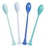 Set Van 4 Melamine Lange Lepels - Blue & Green