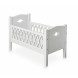 Wit poppenbed Harlequin