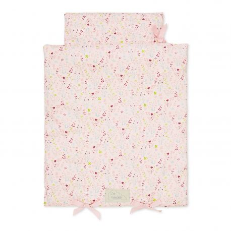 Beddengoed Fleur voor poppenbed harlequin Beddengoed Fleur voor poppenbed harlequin