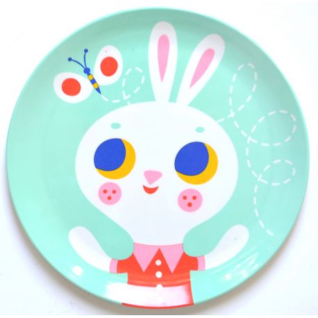 melamine bord Rabbit Mint melamine bord Rabbit Mint