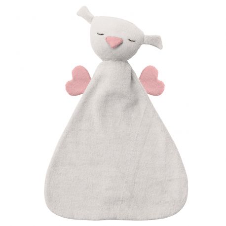 Knuffeltje Hugo - Silver grey/old rose Knuffeltje Hugo - Silver grey/old rose