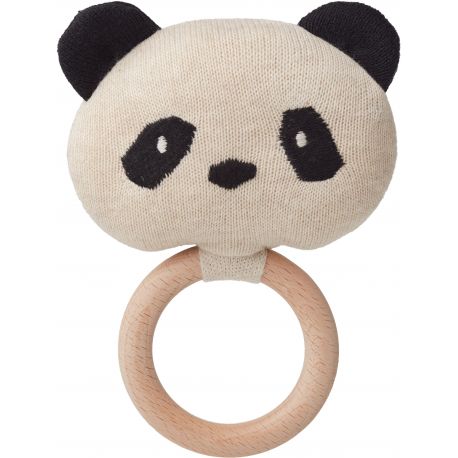 Aria rammelaar Panda beige beauty Aria rammelaar Panda beige beauty
