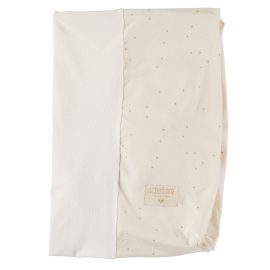 Elegante Calma aankleedkussen hoes - Honey Sweet Dots Natural
