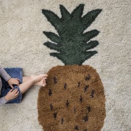Fruitig groot tapijt Fruiticana - Pineapple