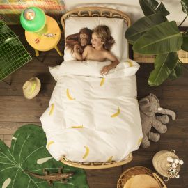 1-persoons bedset - Banana Monkey