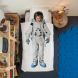 levensechte 1-persoons bedset 'Astronaut'