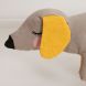 Schattige knuffel - lazy puppy grey