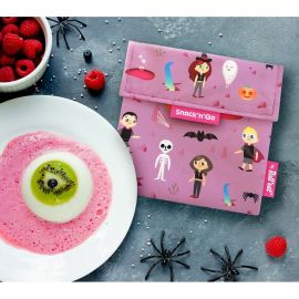 Afwasbaar en herbruikbaar snackzakje - Snack'n'Go - Kid Pink
