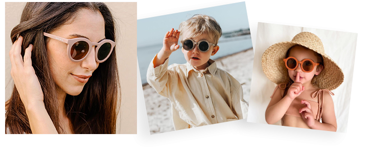 Duurzame zonnebrillen voor jong en oud(ers)